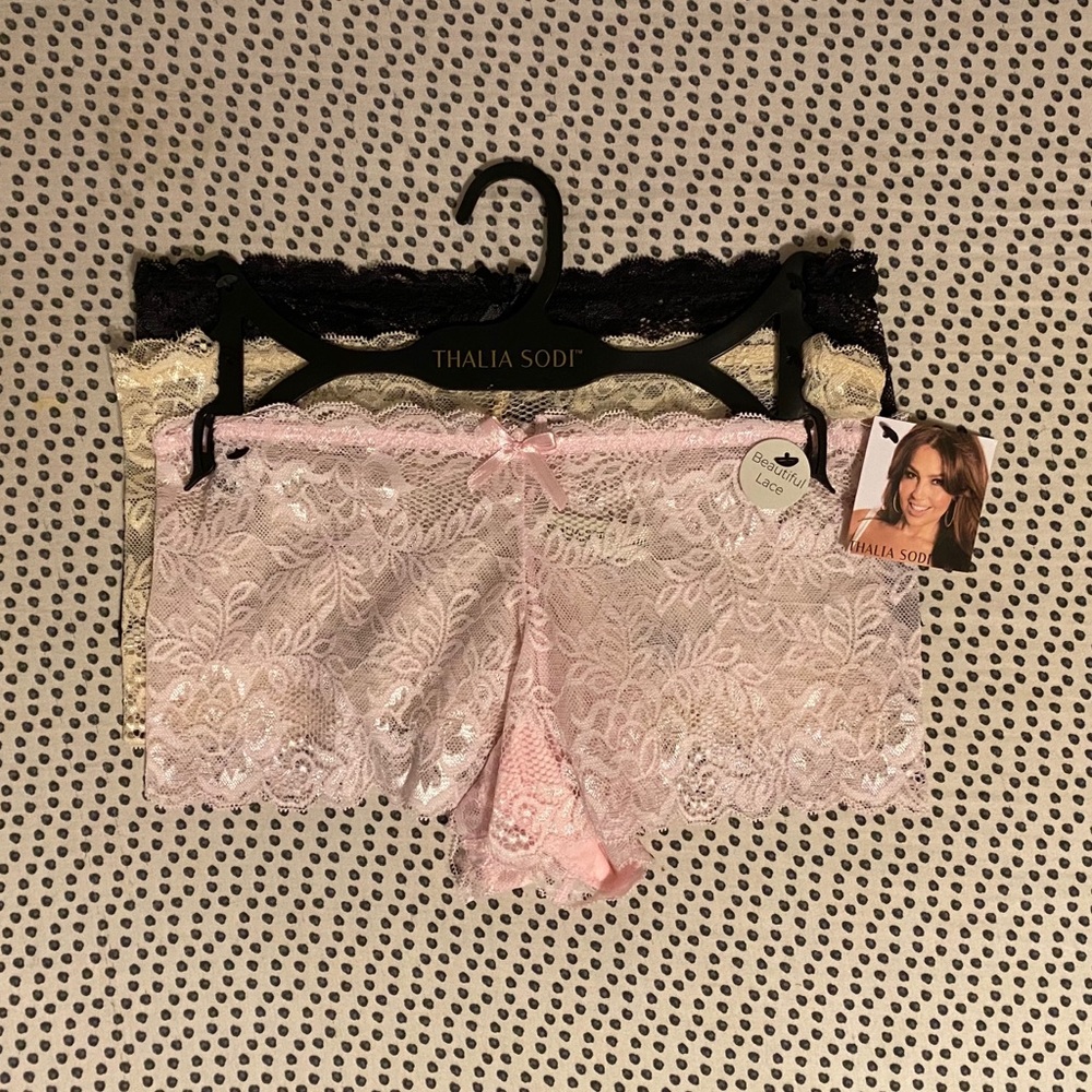 Lace Boyshort 3 Pack NWT